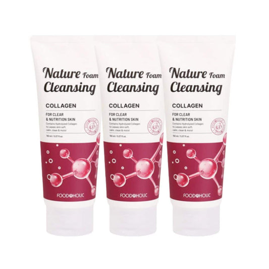 (3 Units) Foodaholic Nature Foam Cleansing Collagen