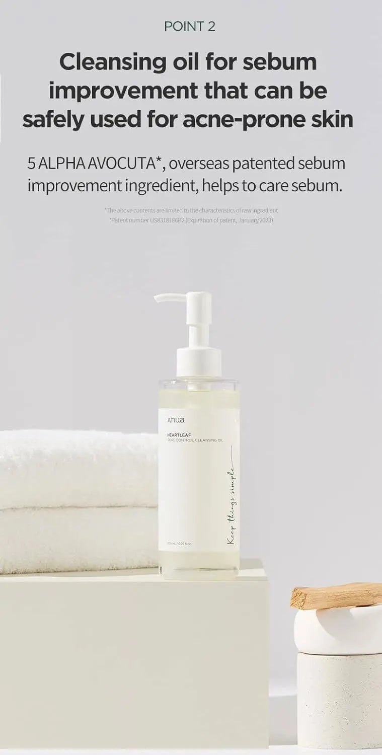 (3 Units) ANUA Heartleaf Pore Control Cleansing Oil