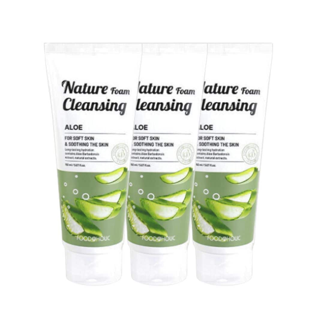 (3 Units) Foodaholic Nature Cleansing Foam Aloe