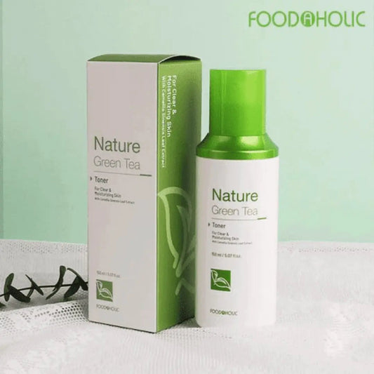 (Buy 2 Get 1 Free) Foodaholic Nature Green Tea Toner