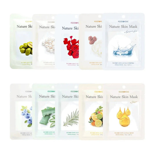 Foodaholic Nature Skin Mask Set - 10 PCS