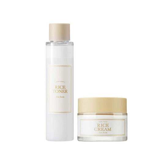 I'm From Rice Toner & Cream Set