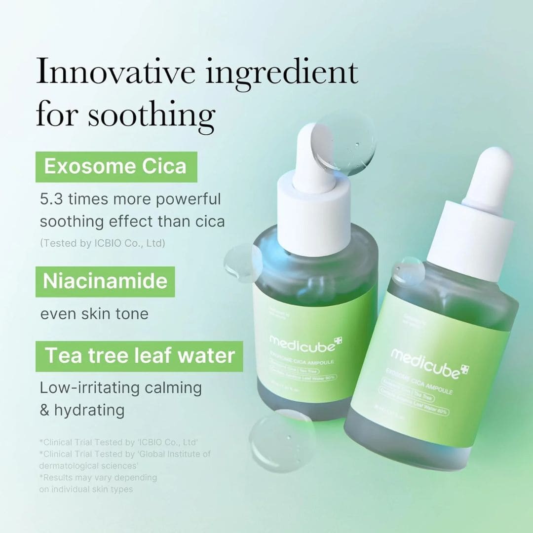 Medicube Exosome Cica Ampoule 30ml