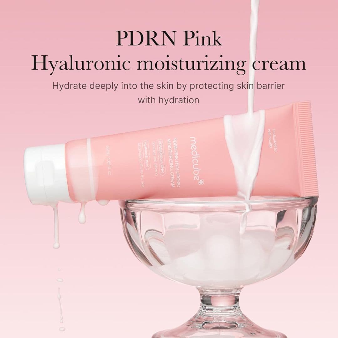 (3 Units) PDRN Pink Hyaluronic Moisturizing Cream Bundle