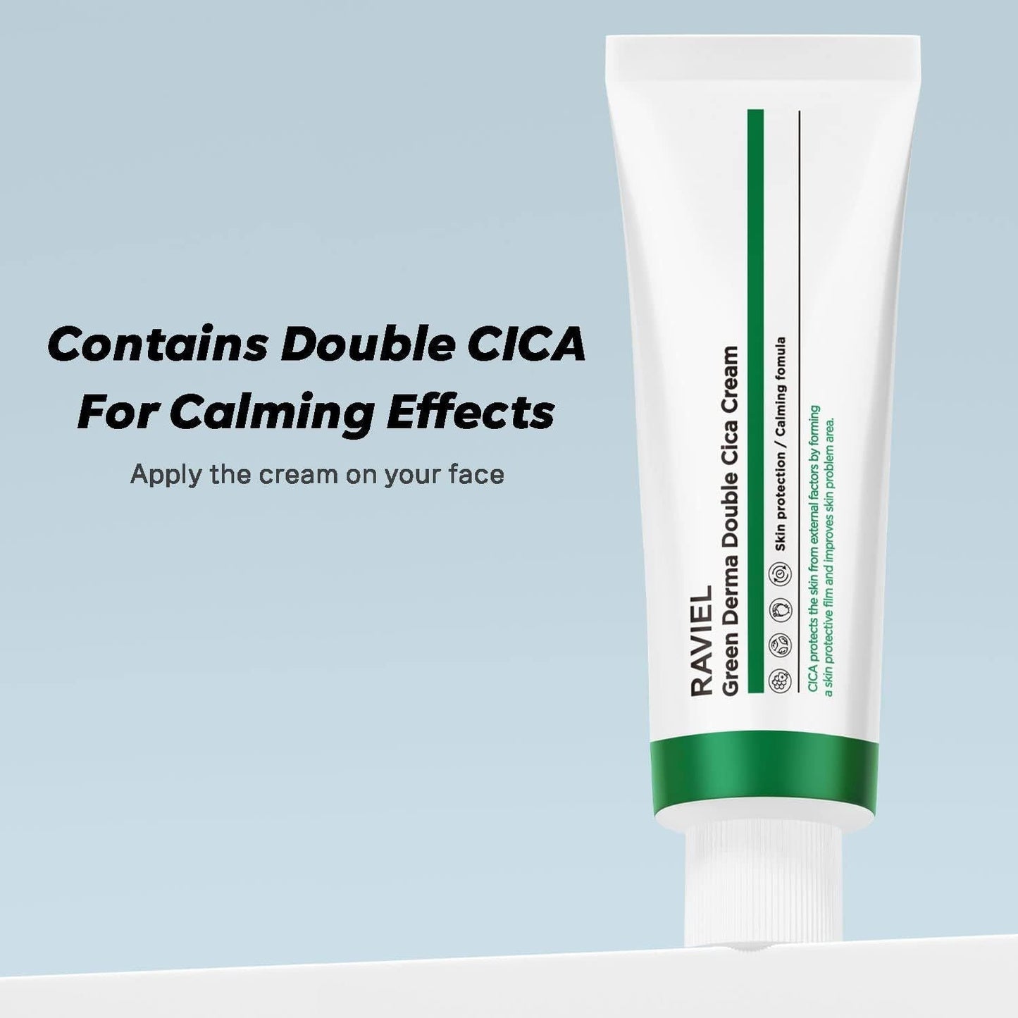 Raviel Green Derma Double Cica Cream