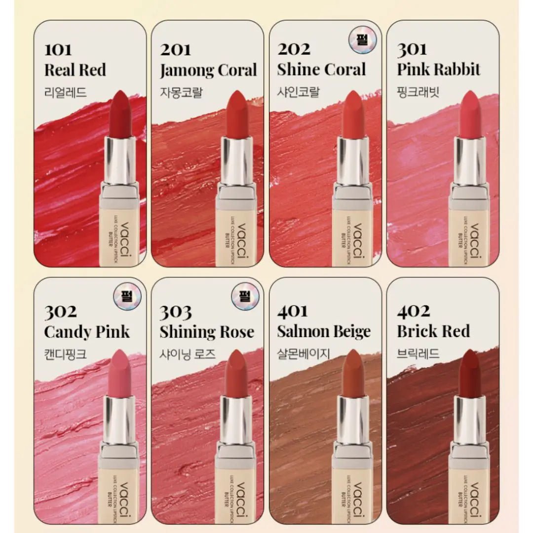 Vacci Luxe Collection Butter Lipstick #301